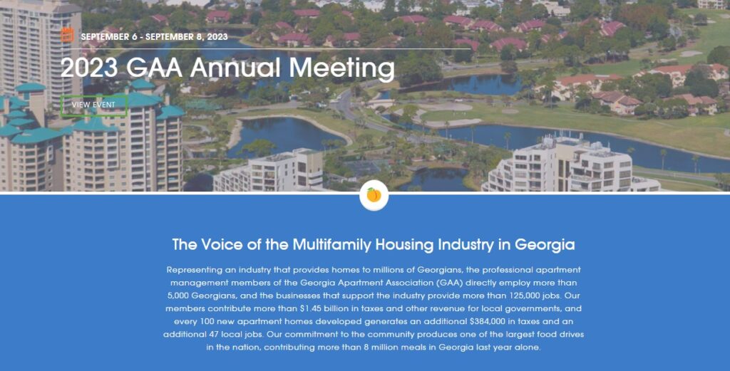 Georgia Apartment Association Annual Conference