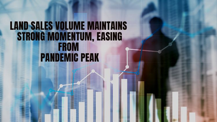 Land Sales Volume Maintains Strong Momentum, Easing from Pandemic Peak