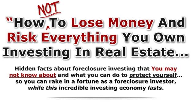 Build a Fortune With Real Estate Foreclosures and Short Sales