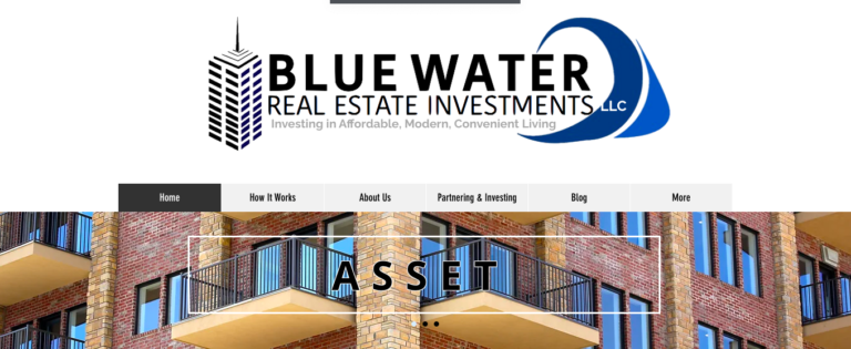 Blue Water Real Estate Investments [Syndicator's Profile]